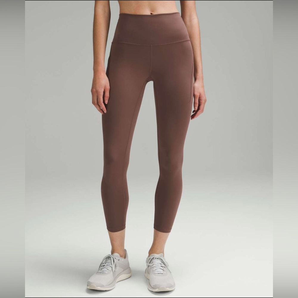 Lululemon wunder train with pockets 25 in